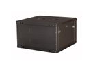VALUE 19-Zoll Wandgehäuse 6HE, 600x600mm schwarz, Bausatz
