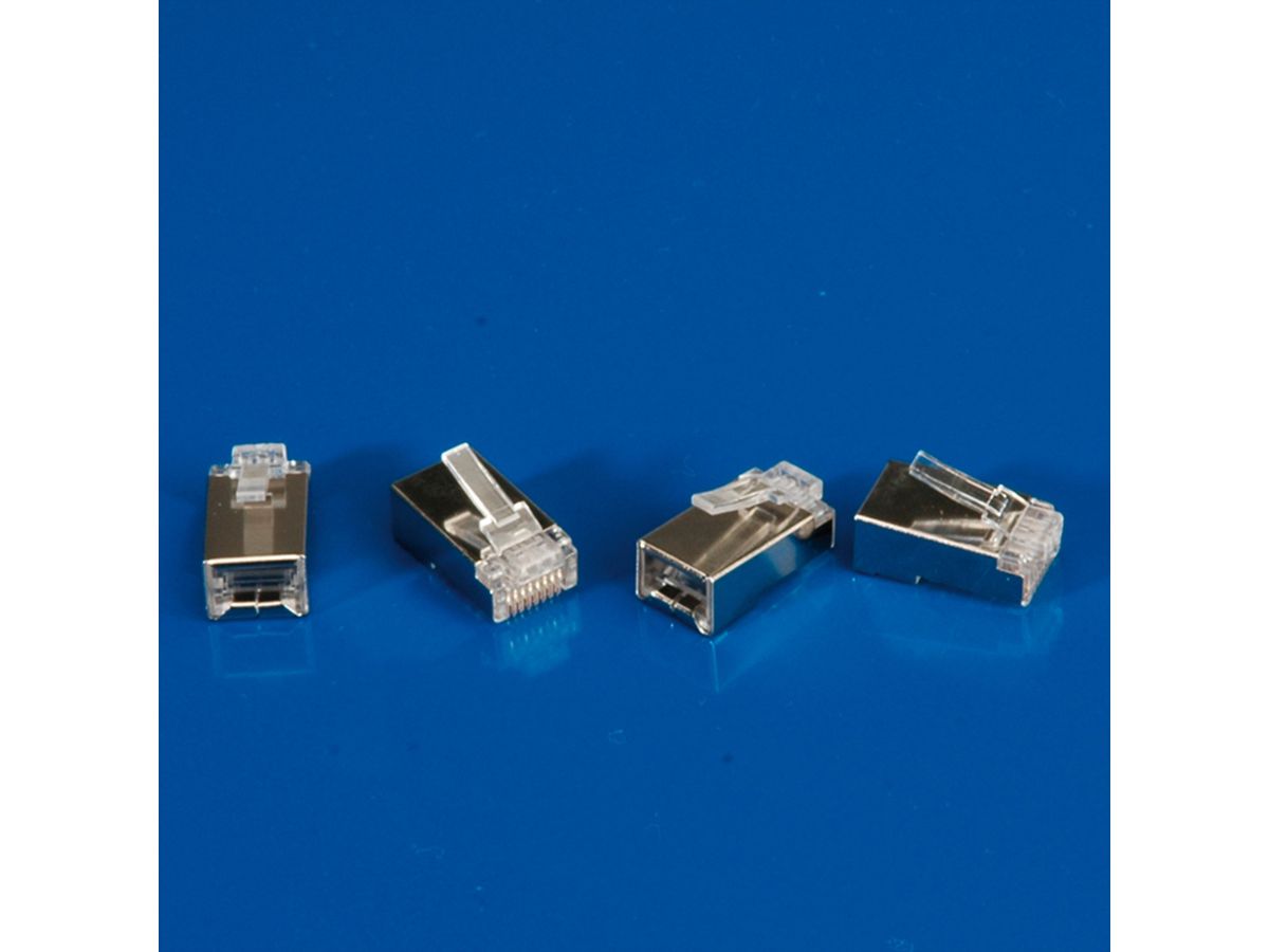 ROLINE Modulaire afgeschermde connector Cat.6 (Class E), 10 St.