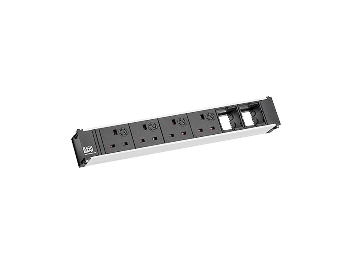 BACHMANN CONI 4xUK 90° 2xCM, Stroom 0,2m GST18i3 Verenigd Koninkrijk (UK)