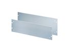 SCHROFF 19" voorpaneel met gaten voor handgrepen, 4 HE, 3 mm, Al, geanodiseerd, onbehandelde randen
