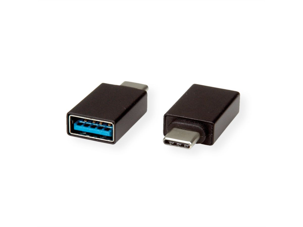 ROLINE USB 3.2 Gen 1 adapter, USB Type A - C, F/M