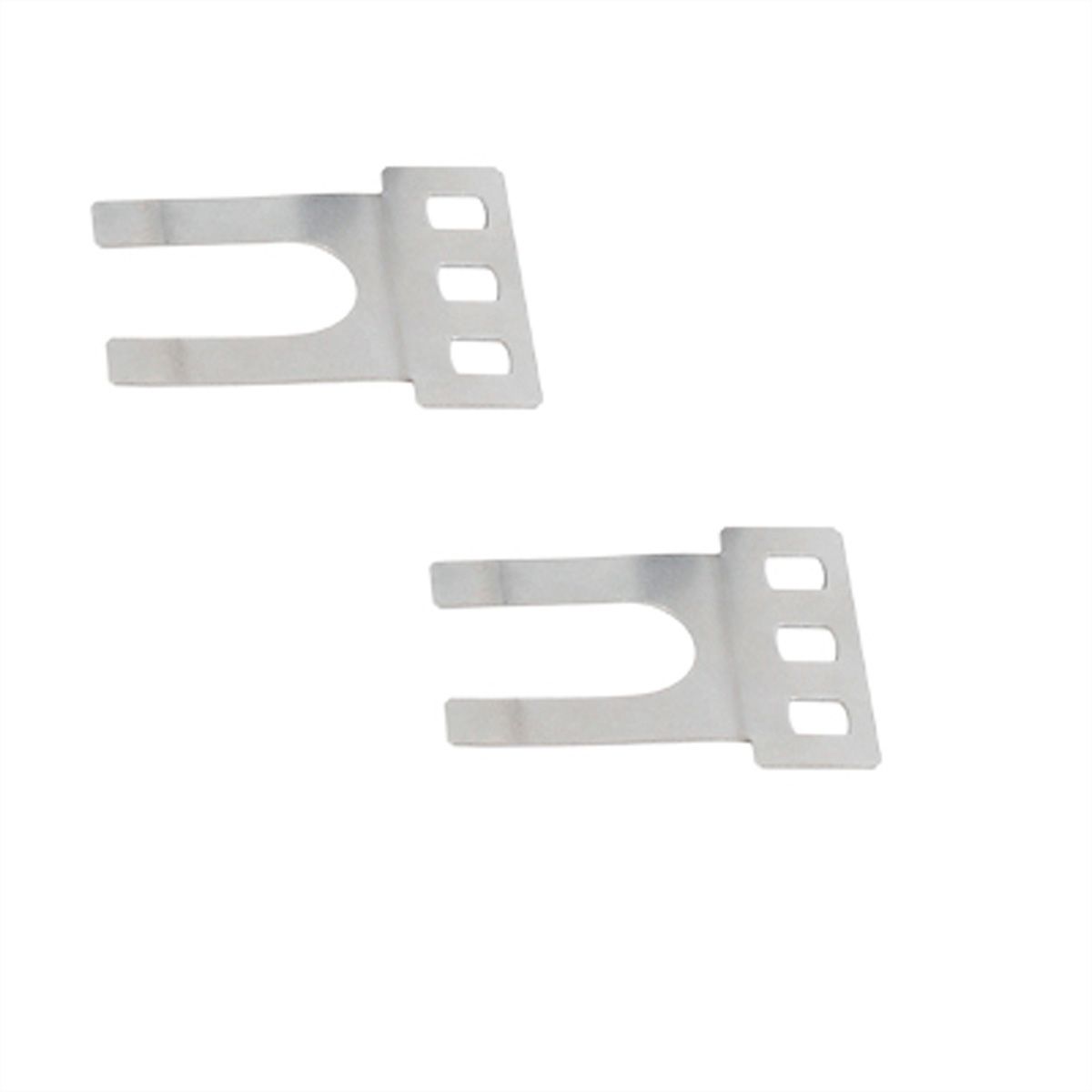 BACHMANN retaining plate, stainless steel, straight