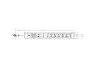 BACHMANN PRIMO 2 6xCEE7/3 1xGVS with loop 2m CEE7/7 RAL5010