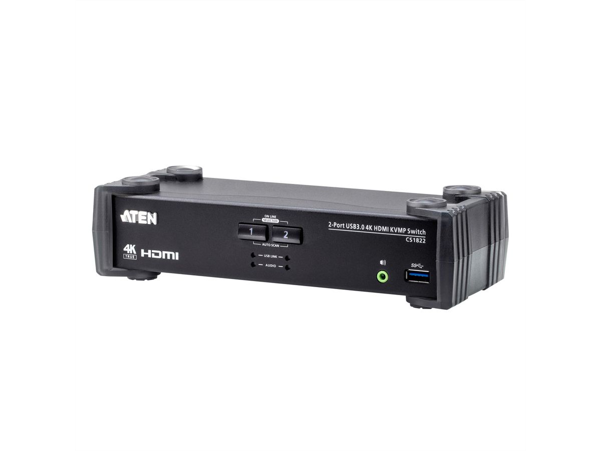 ATEN CS1822 2-Poorts USB 3.0 HDMI KVM Switch