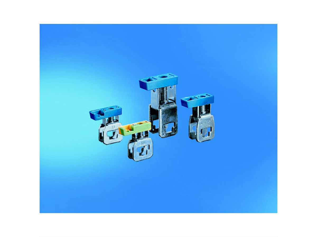 SCHROFF klemmen voor verdeeldoos, 4 mm², blauw (N)