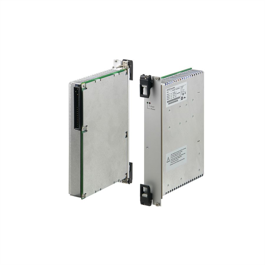 SCHROFF voeding 19" voor CompactPCI, AC/DC, 6 HE, 8 PK
