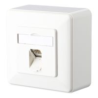 METZ CONNECT E-DAT C6A 1 port AP, pure white