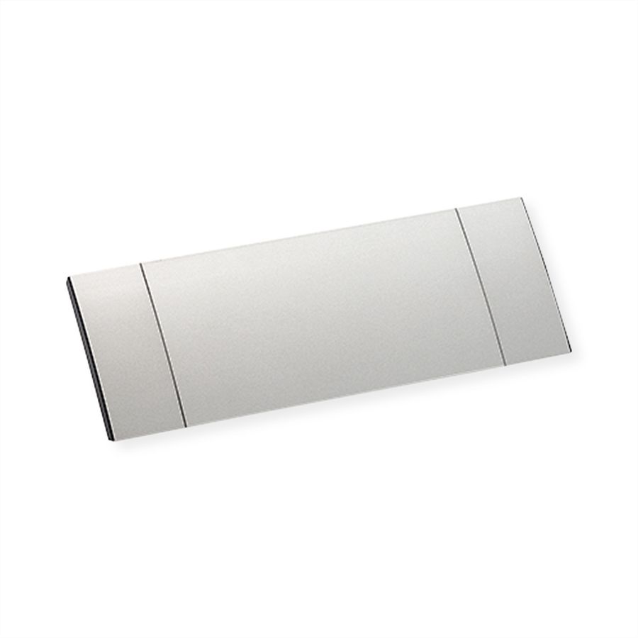 BACHMANN POWER FRAME COVER Klein 3-voudig, inox