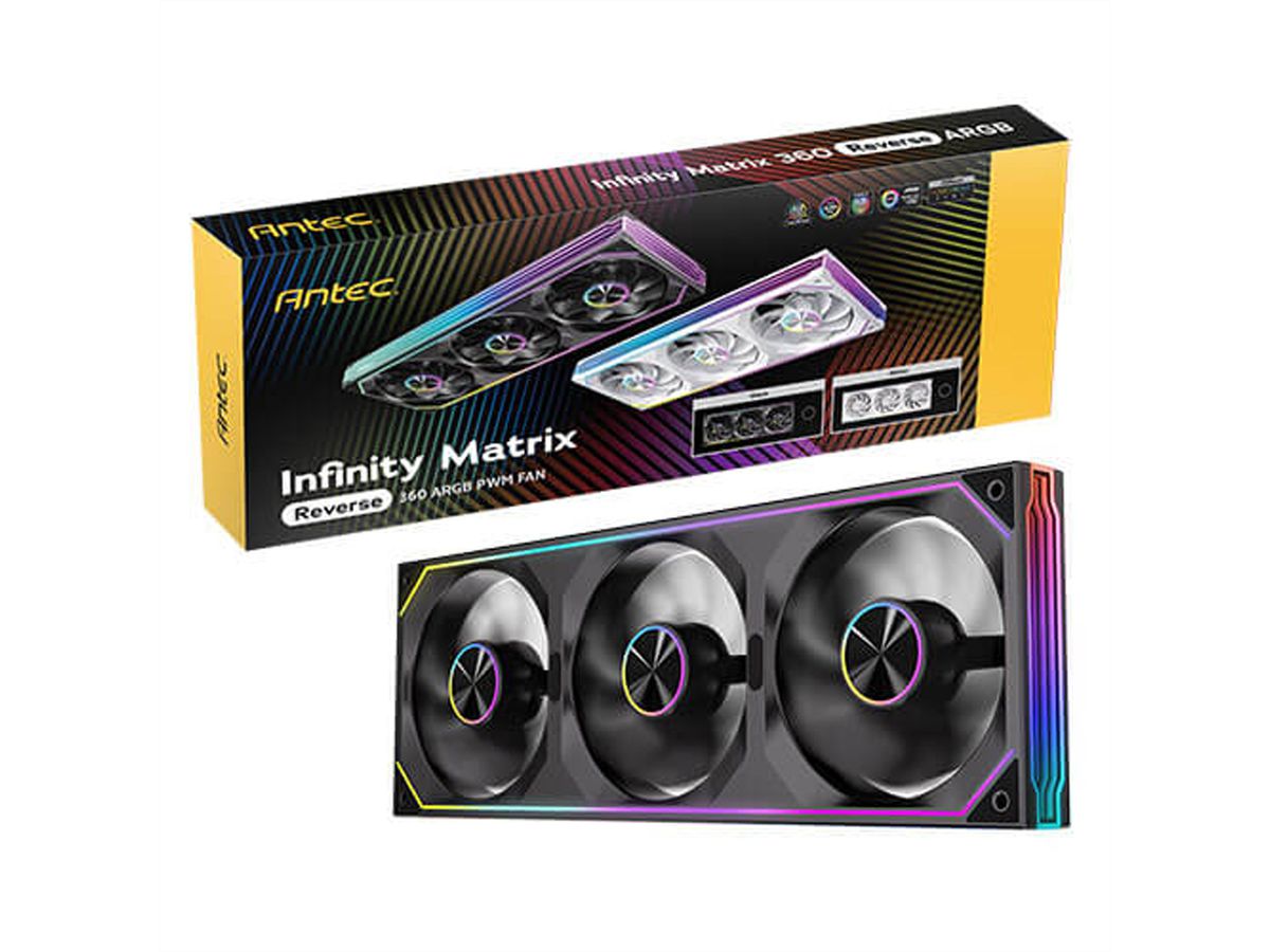 ANTEC IM 360R ARGB, Housing fan, black