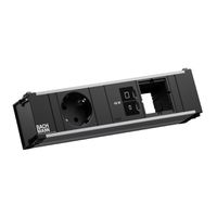BACHMANN CONI 1xCEE7/3, 1xUSB C/C 45W 1xCM L=0.2m