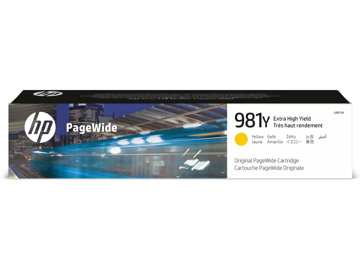 HP 981Y originele gele extra high-capacity PageWide cartridge
