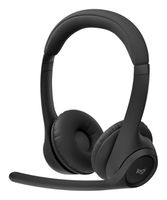 Logitech 981-001458 headphones/headset Wireless Head-band Car/Home office Black