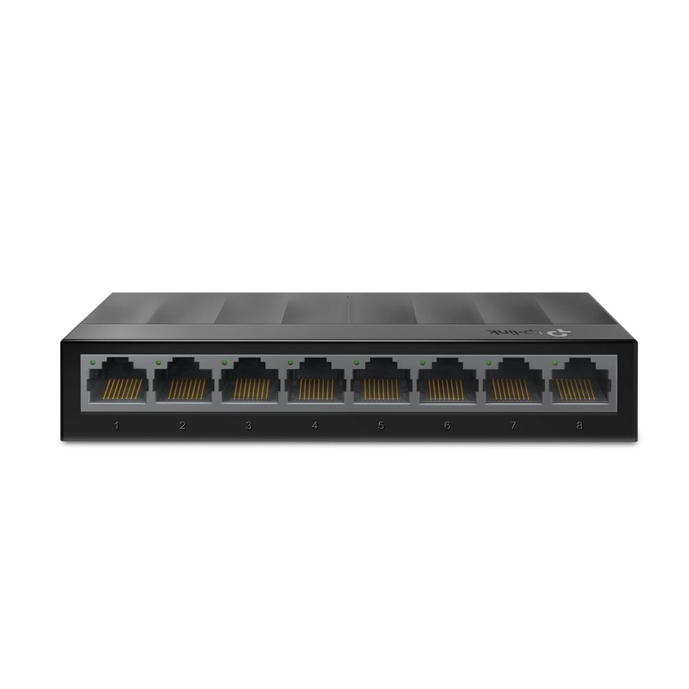 TP-LINK LS1008G netwerk-switch Unmanaged Gigabit Ethernet (10/100/1000) Zwart