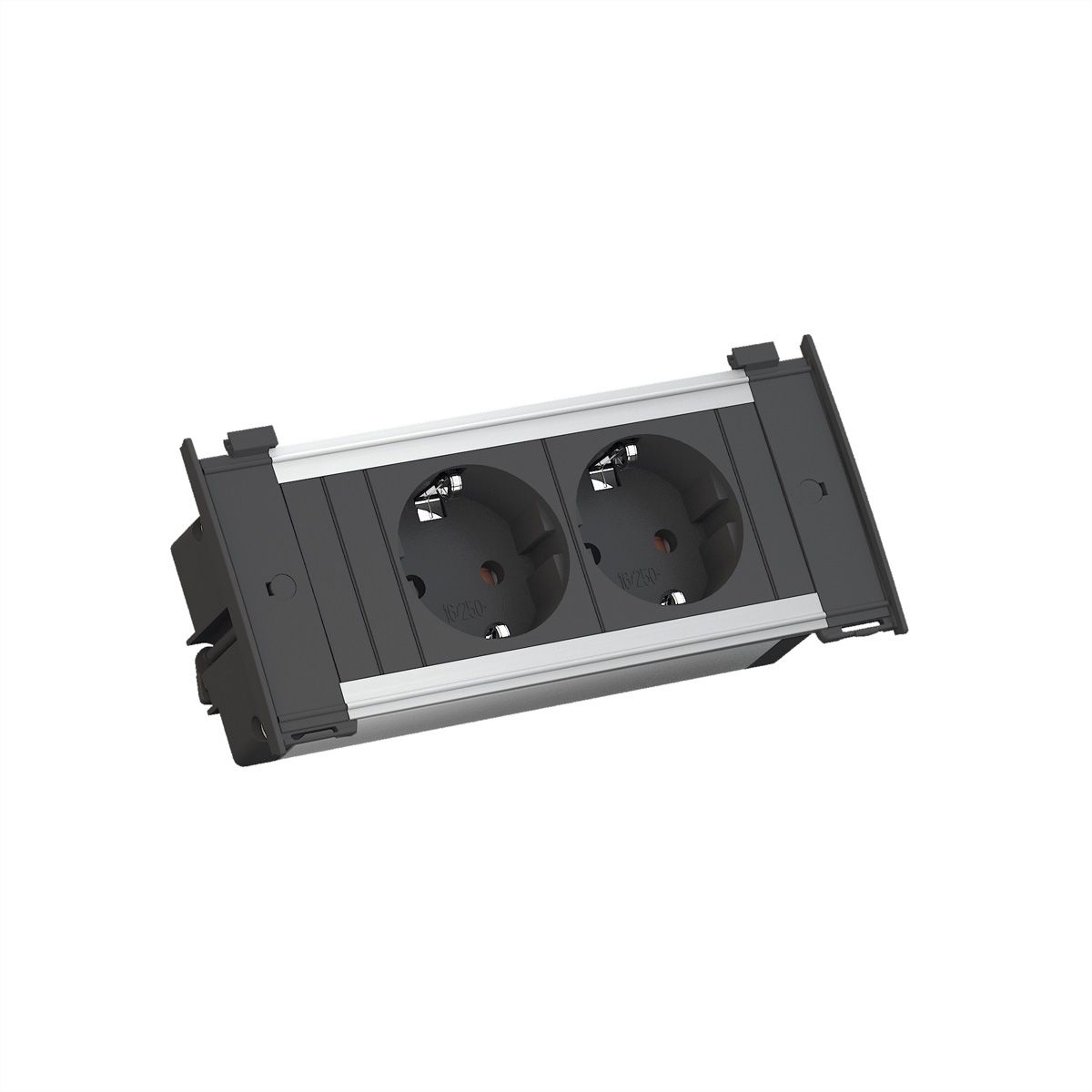 BACHMANN KAPSA X-Small 2x earthing contact, Mounting plug