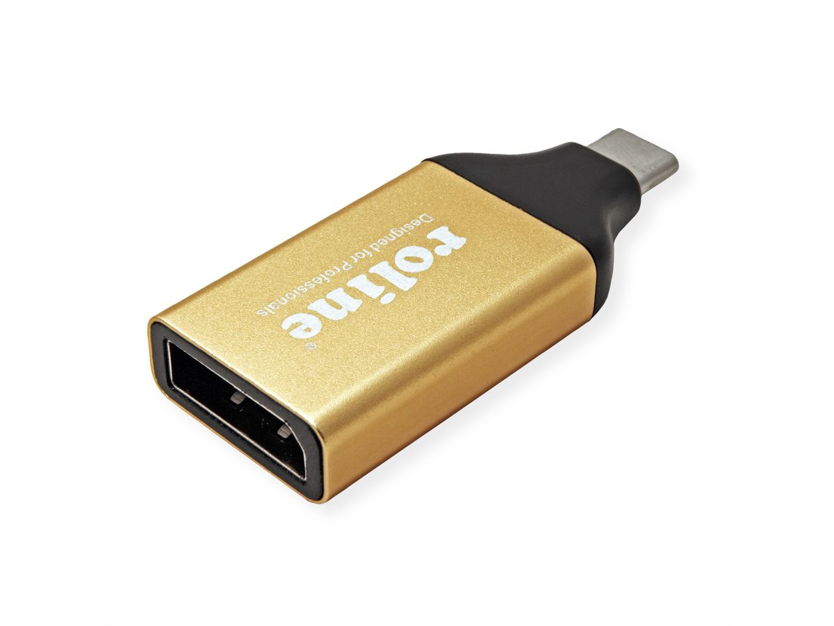 ROLINE GOLD Display Adapter USB Type C - DisplayPort v1.2