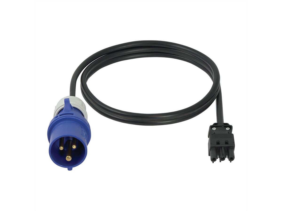 SCHROFF Wieland® Connecting Cables for Socket Strip, GST18, 5 m, IEC 60309