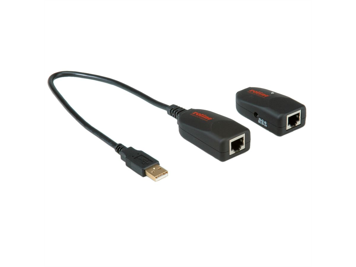 ROLINE USB 2.0 verlenging via RJ45, max. 50m