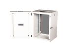 ROLINE 19-inch wandbehuizing Pro 16 U, 600x600 BxD tweedelig draaibaar grijs