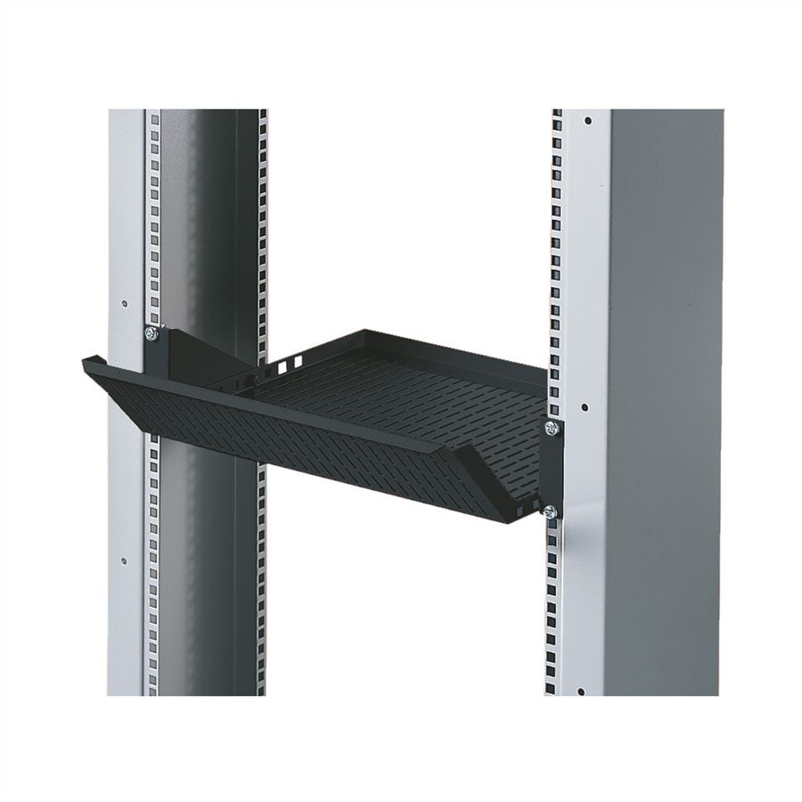 SCHROFF 19" Apparatuurrek, RAL 7021, 2 HE