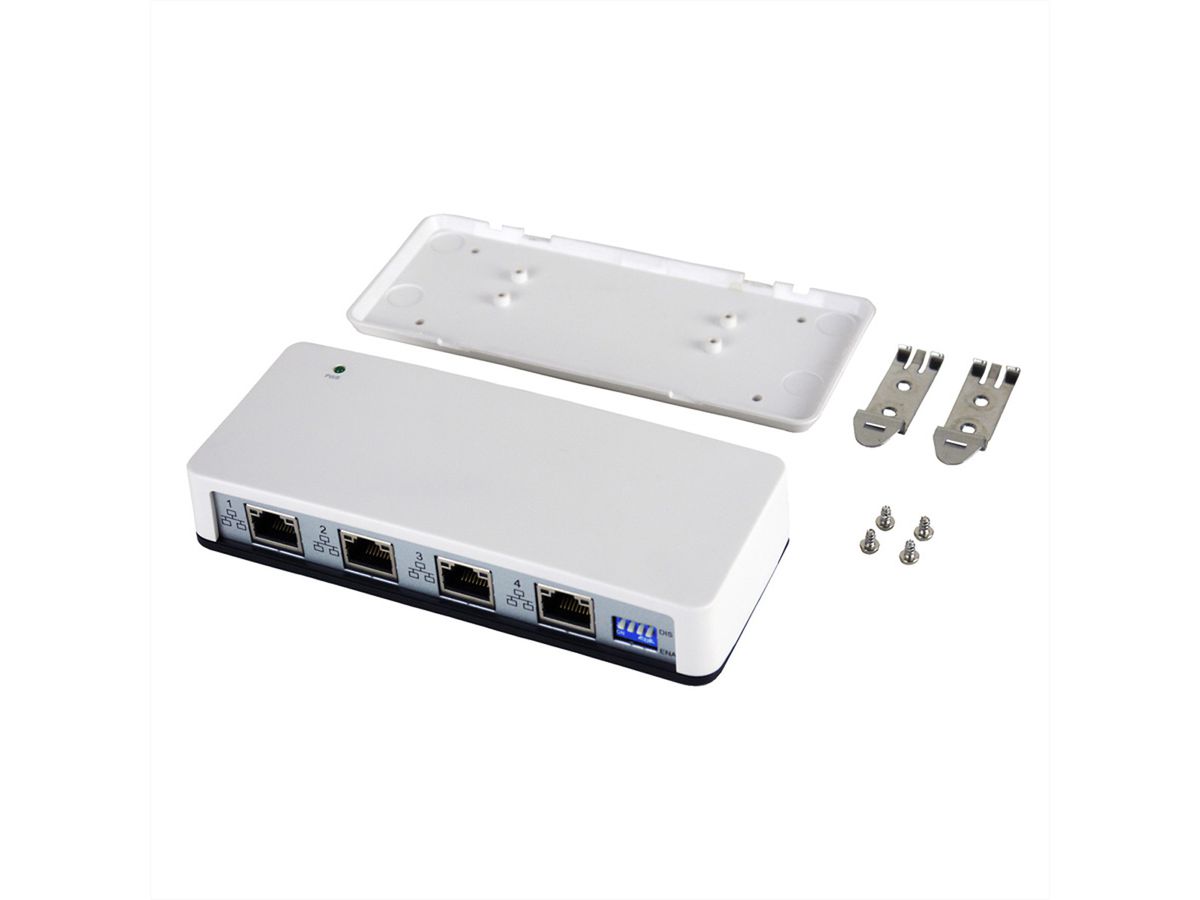 EXSYS EX-1329 USB 3.0/3.1 Gen1 zu 4 x Ethernet 1Gigabit