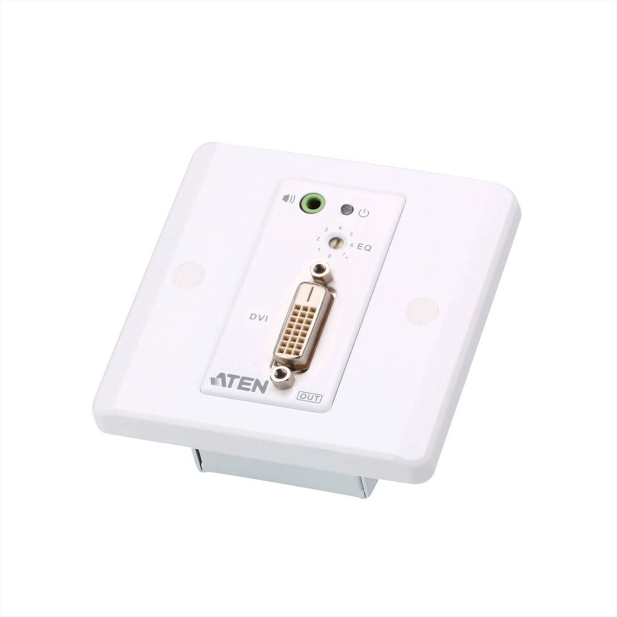 ATEN VE607 DVI/Audio  Cat5 Extender Wandplatte