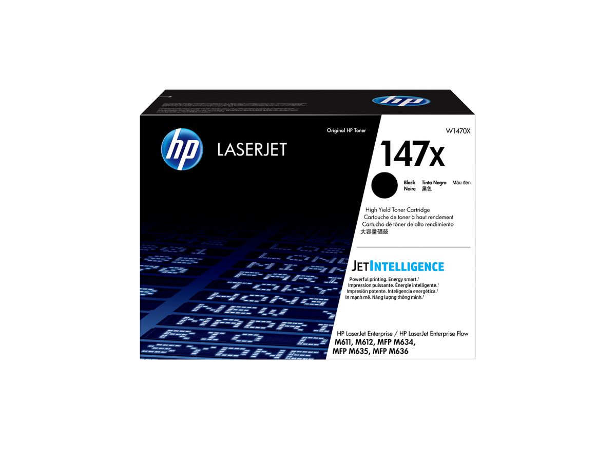 HP LaserJet 147X originele high-capacity zwarte tonercartridge