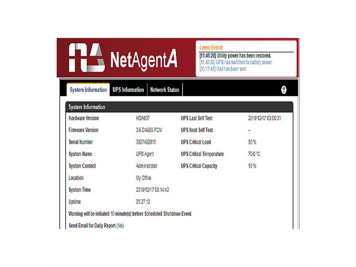 ROLINE LineSecure III Web/SNMP-kaart, intern, Slot kaart, 1GB/s