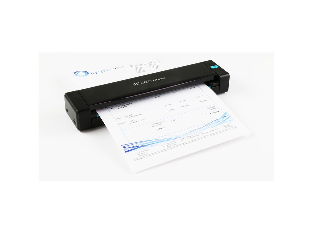 IRISCan Executive 4 Duplex 8PPM documentscanner, Mobiele scanner met papierinvoer