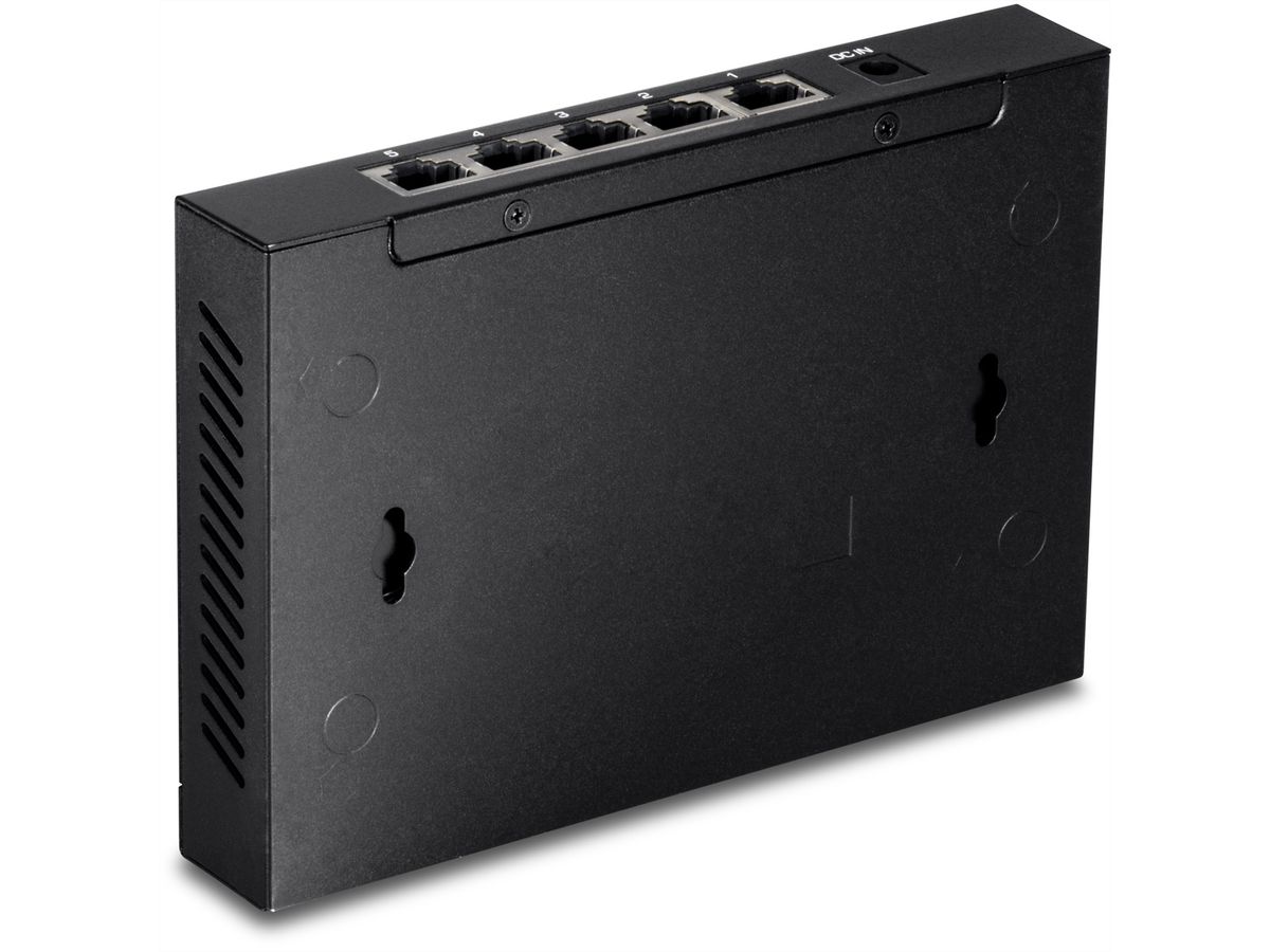 TRENDnet TEG-S350 5-Port 2.5G Switch, Unmanaged, schwarz