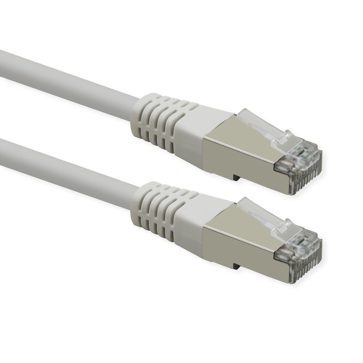 ROLINE patchkabel Cat.6 (klasse E), PoE, S/FTP (PiMF), wit, 2 m