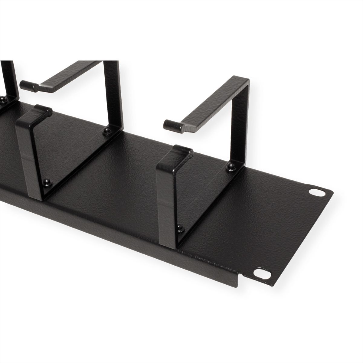 ROLINE 19-inch patch panel 2U grey, 85x60mm black