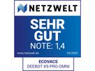 Ecovacs Saugroboter X9 PRO OMNI, Deebot, black