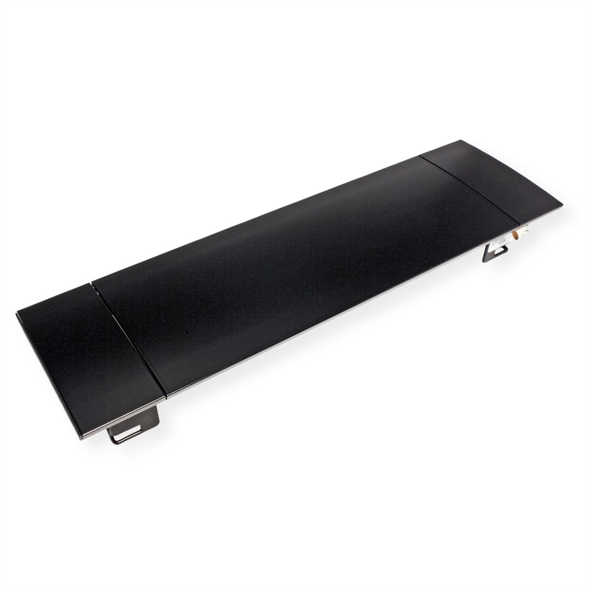 BACHMANN POWER FRAME COVER black ALU 4-fold RAL9005