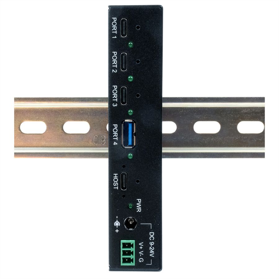 EXSYS EX-12293HMS 4 Port USB 3.2 Metall HUB 3x C- und 1x A-Anschlüsse