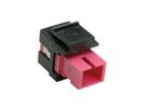 ROLINE Fiber Optic Keystone Jack, SC Simplex, Multimode, OM4