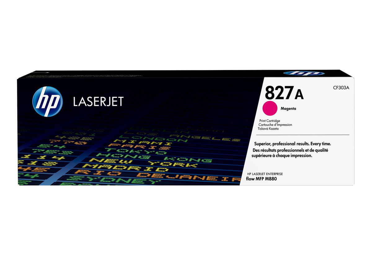 HP 827A originele magenta LaserJet tonercartridge
