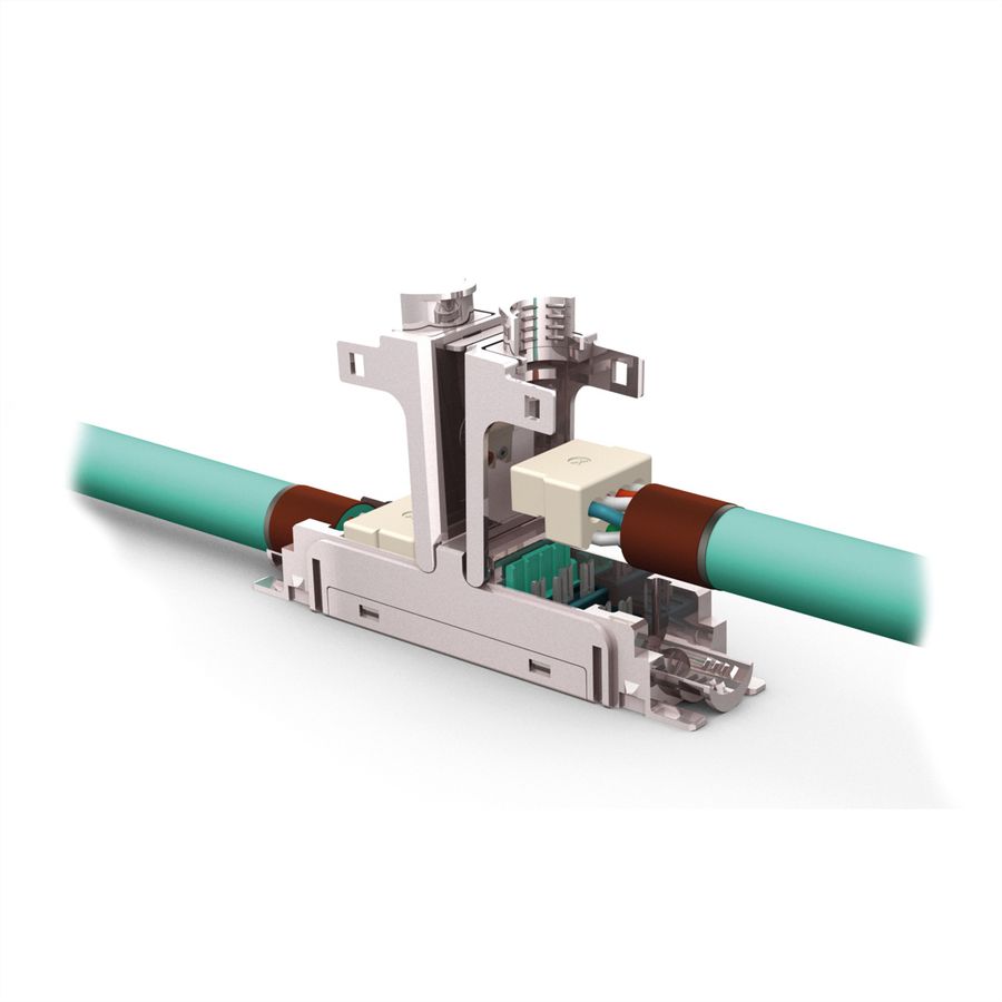EasyLan fixLink Extender Cat.6A (klasse EA) ISO/IEC, afgeschermd