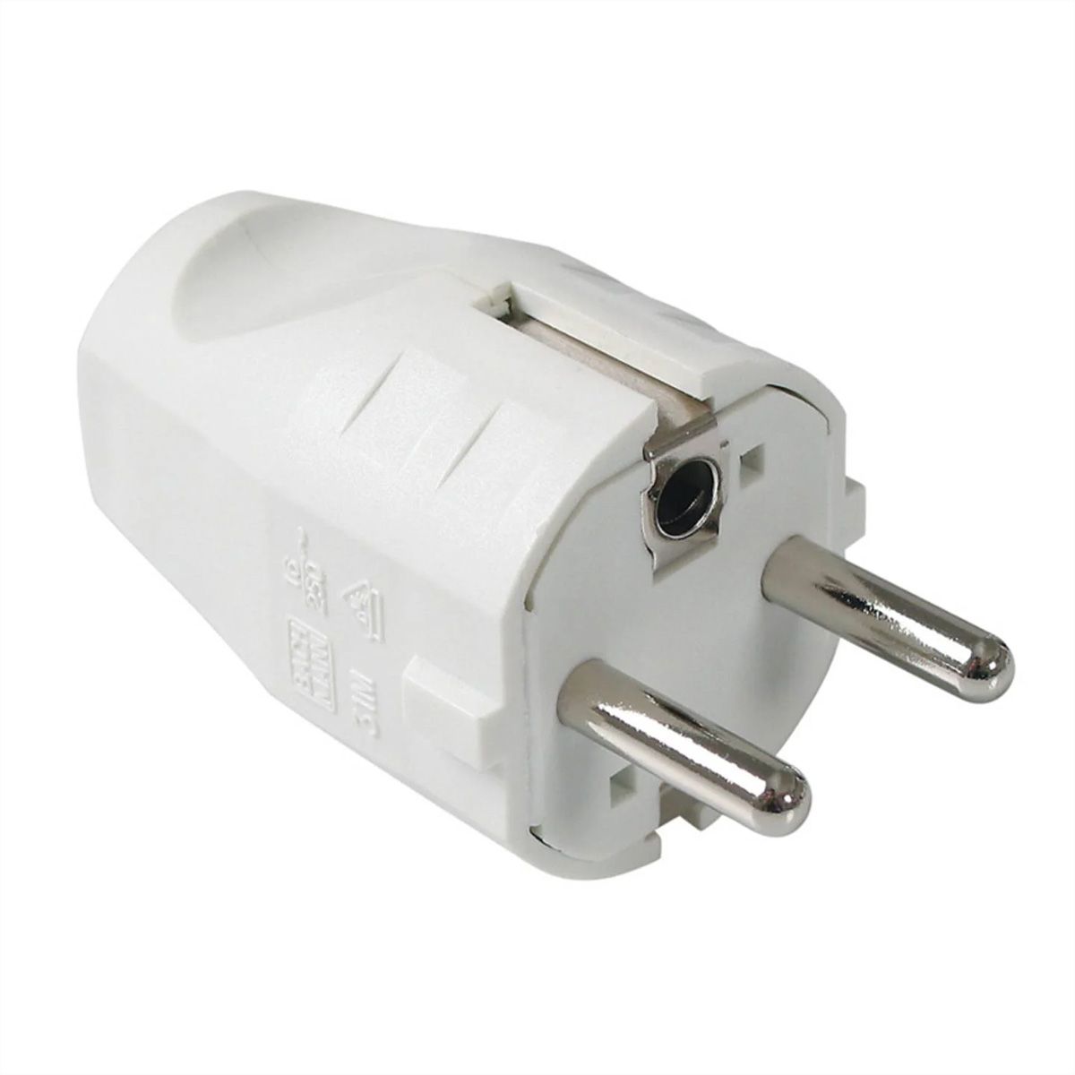 BACHMANN mounting plug, for supply cable H03VV-F3G0.75-1.0-1.5mm, white
