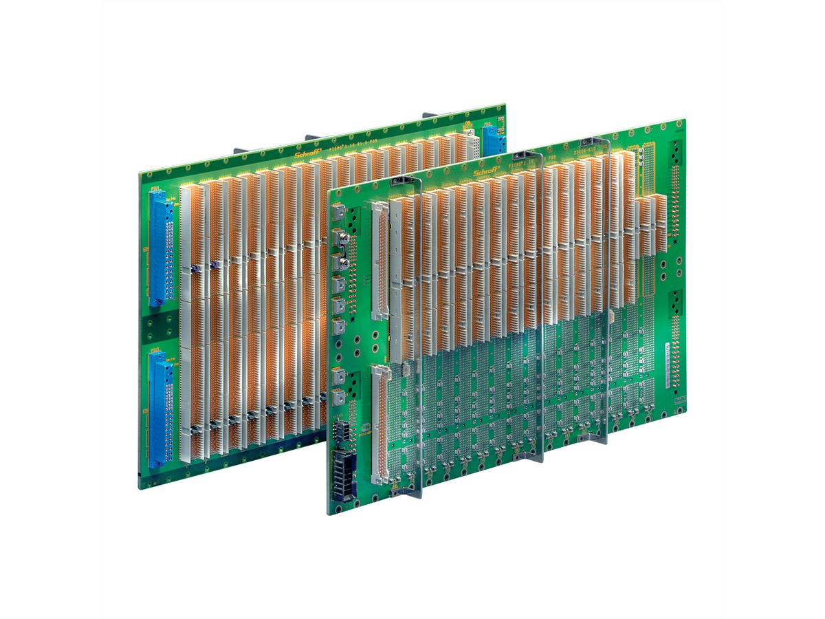 SCHROFF CPCI Backplane, 6 Slots, With Mini-fit