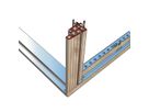 SCHROFF Novastar Cabinet Frame, Heavy-Duty, 38 U 553W 800D