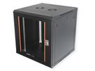 ROLINE 19-inch wandbehuizing Basic Plus 12U, 600x600 BxD zwart