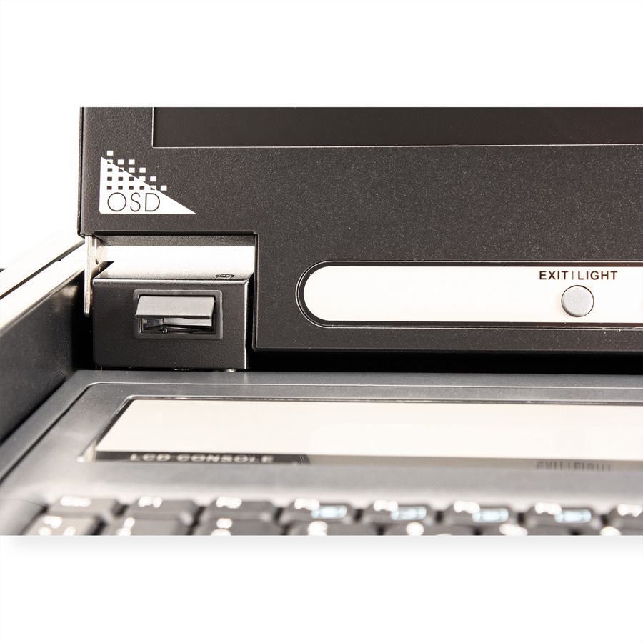 ATEN CL1000M KVM-Console, 43cm LCD, VGA, PS/2, UK-Layout