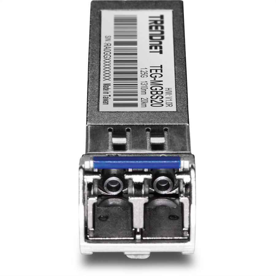 TRENDnet TEG-MGBS20 Mini-GBIC , Single-Mode LC Module 10KM