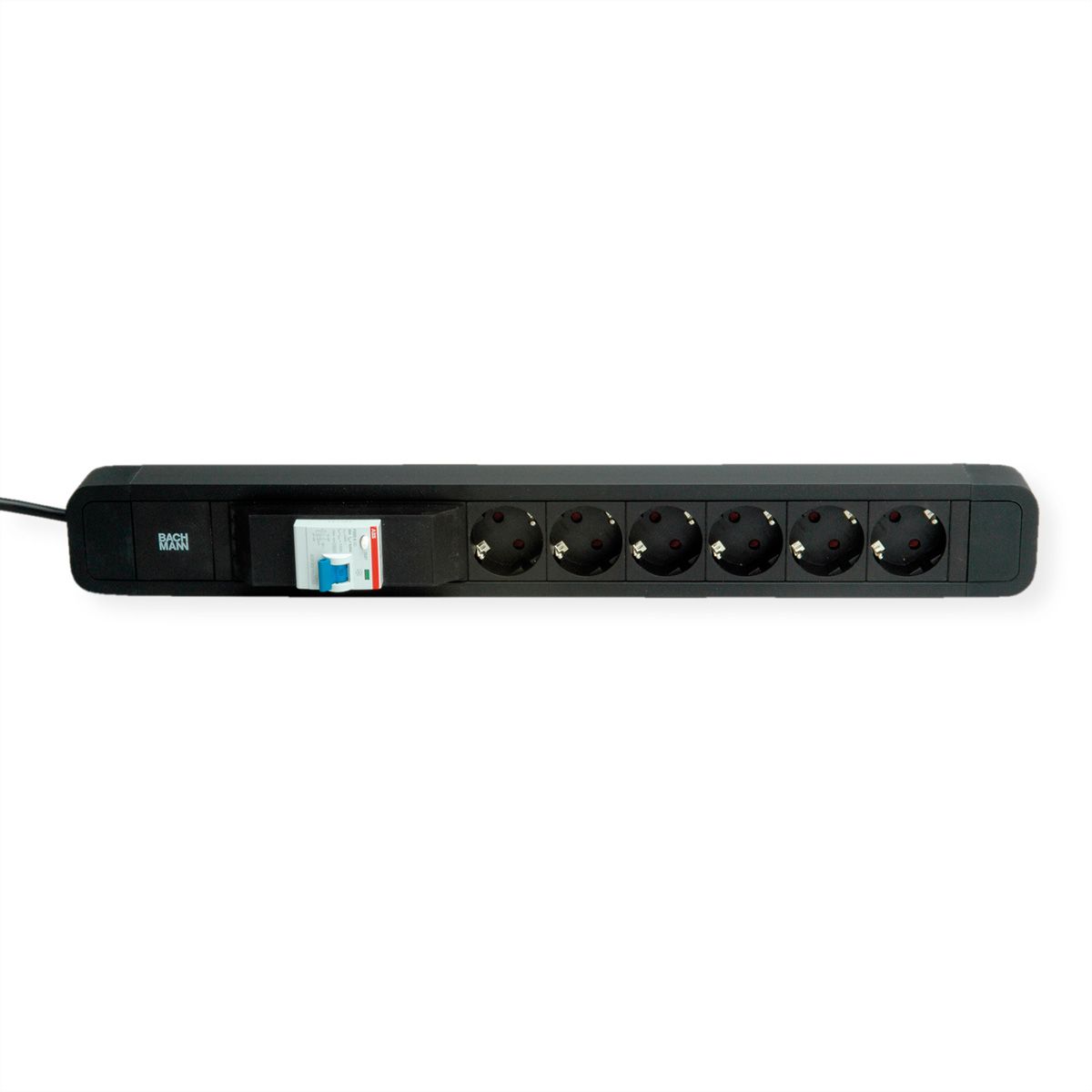 BACHMANN PRIMO 2 6xCEE7/3 1xFI, black, 2 m