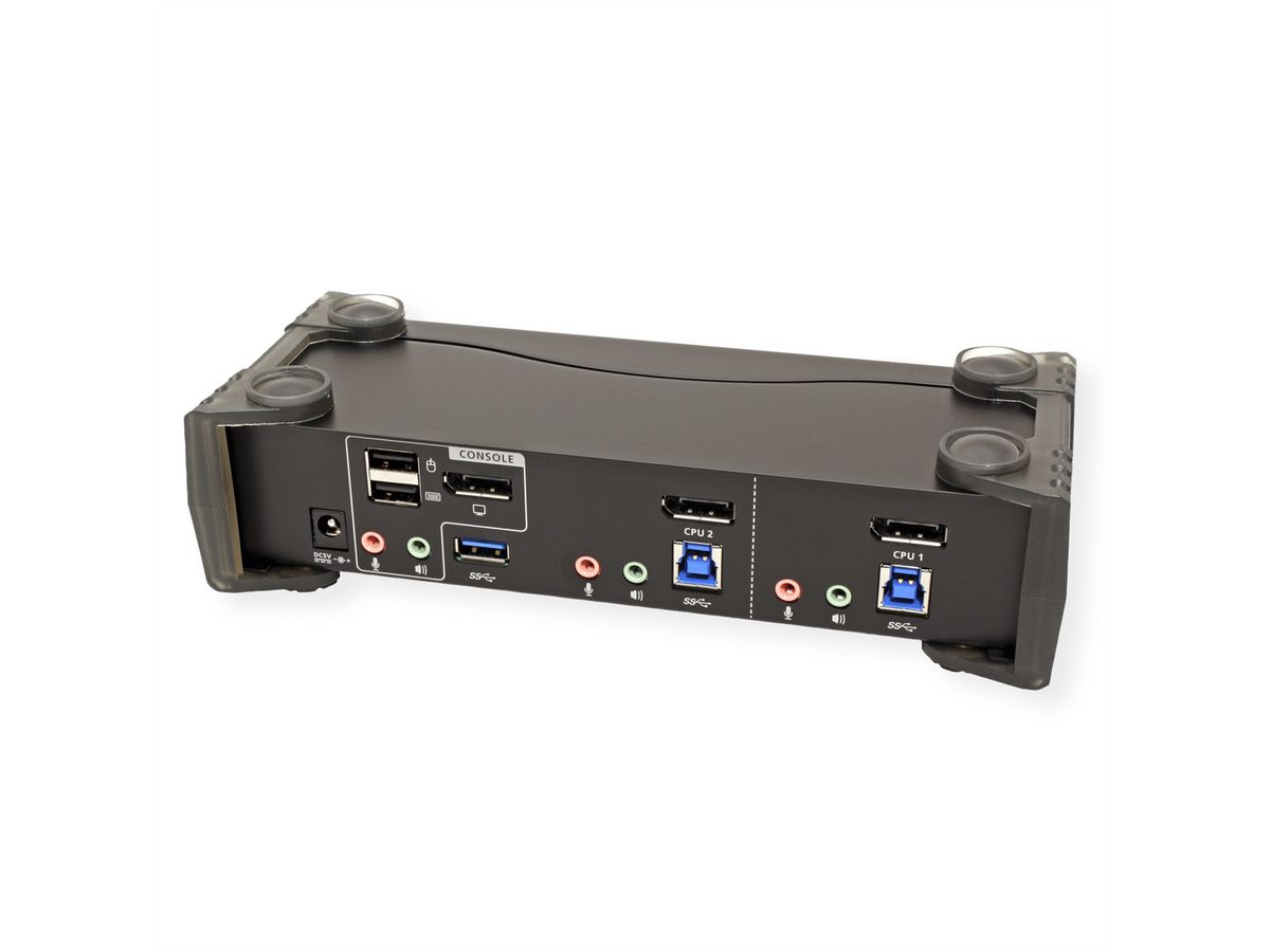 ATEN CS1922 2-poorts USB 3.0 4K DisplayPort KVM switch