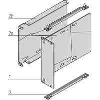 SCHROFF Drive Unit HD 1 x 3.5", Mounting Support, 3 U, Vertical, Screwed Version