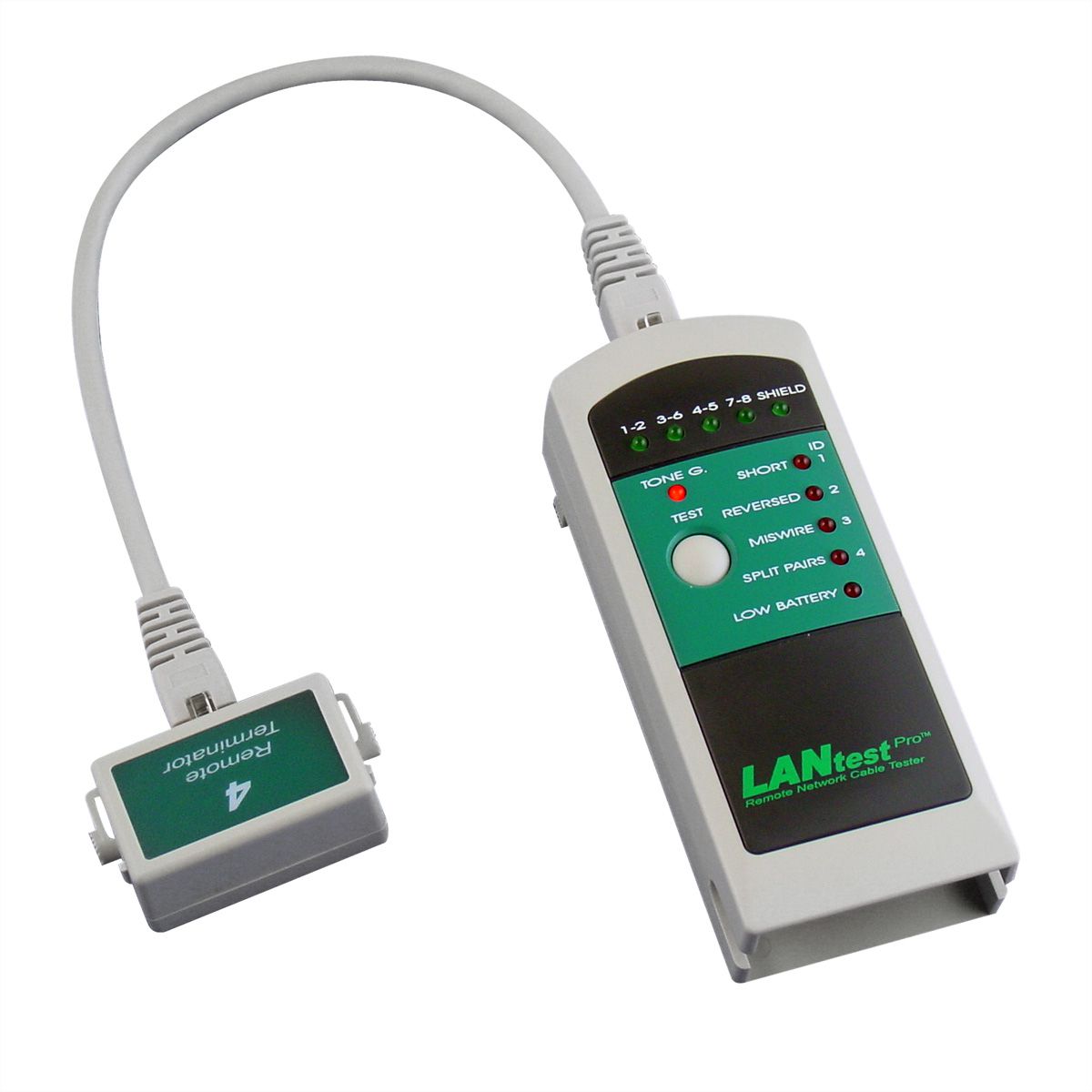 HOBBES LANtest Pro Kit Netwerkkabeltester incl. 4 Remote Units