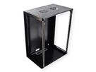 VALUE 19" Wall Mount Rack 15U, 775x570x600 mm (HxWxD), black