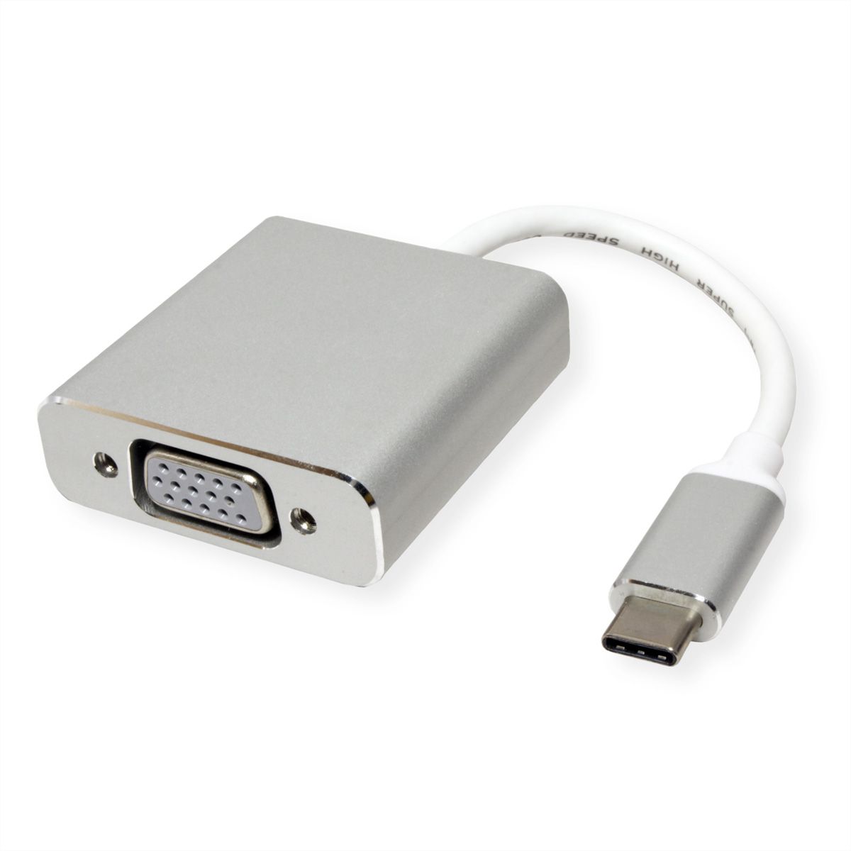 ROLINE Beeldscherm Adapter USB Type C - VGA