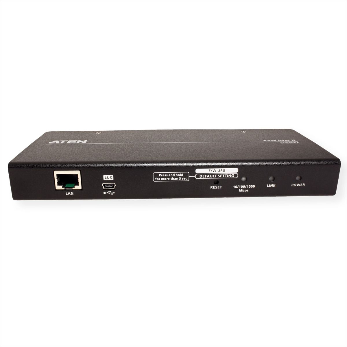ATEN CN8000A KVM Over IP-besturingseenheid, met virtuele media interface